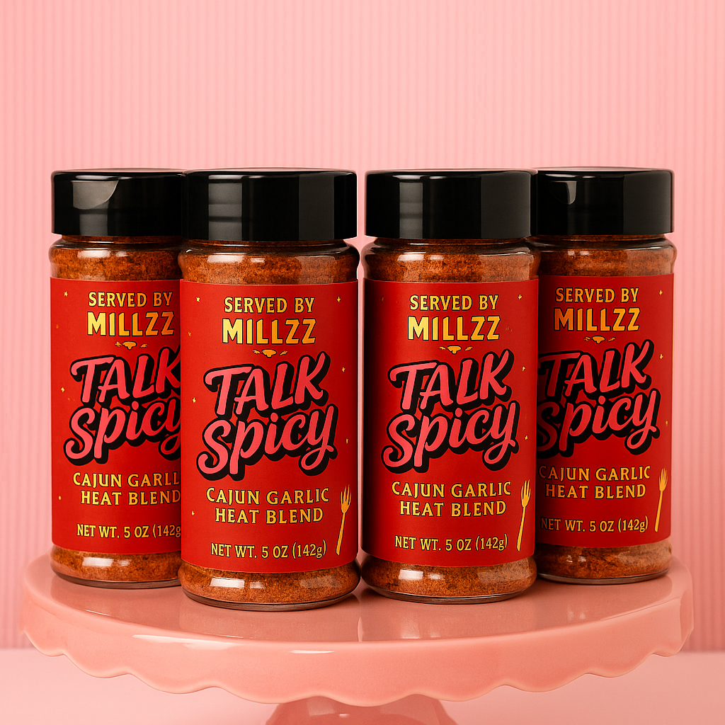 “Talk Spicy” Cajun Garlic Heat Blend